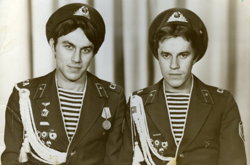 Братья Иван и Николай Быстрых 1980-е гг
