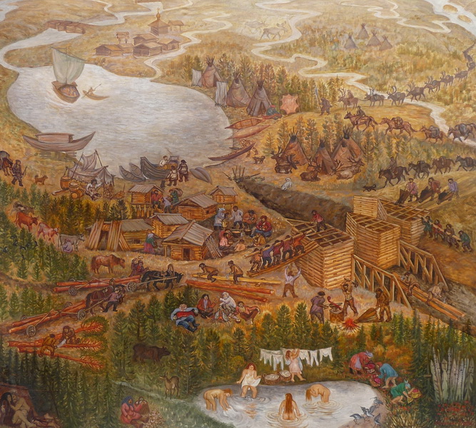 В.Ф. Капелько. 1937-2000. Обь-Енисейский канал строится. 
