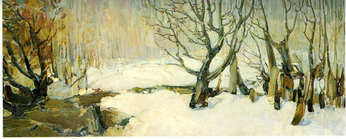 «Весны начало». 1970г. Холст, масло