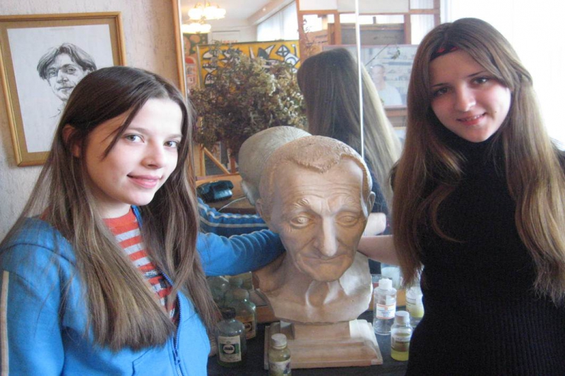 Соня Гавриленко и Юля Карпухина