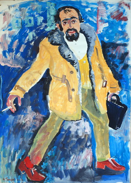 Портрет Е.Попова 1973г.